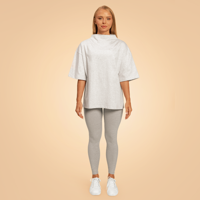 Γυναικείο Bliss Oversized Top Grey - BeastPink S