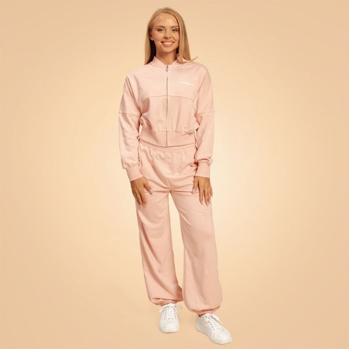 Γυναικείο φούτερ με φερμουάρ Bliss Pink - BeastPink XL