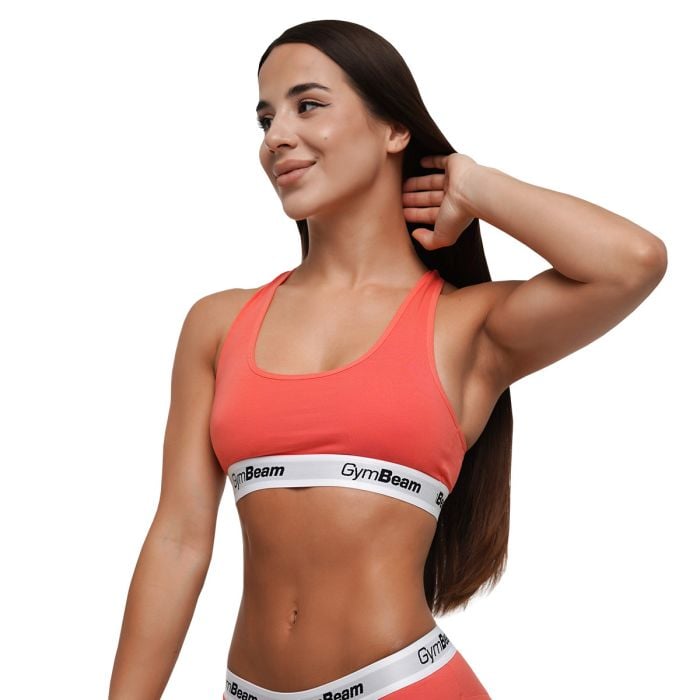 Bralette Strawberry Red - GymBeam M