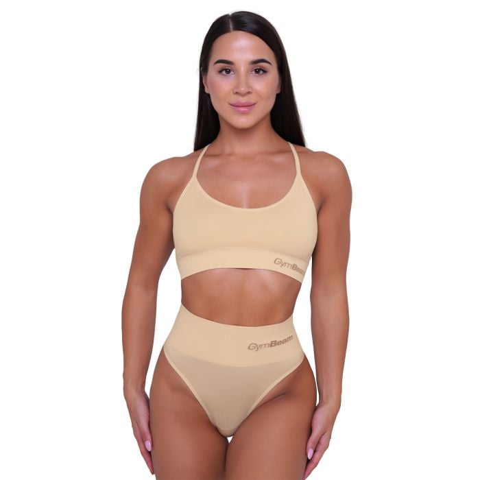 Brazilian Σλιπ 2Pack Nude - GymBeam M