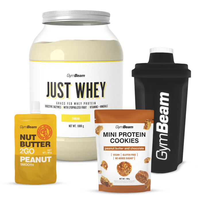 Just Whey Grass-Fed Πρωτεΐνη  – GymBeam 1000 g - Μιλκσεικ Σοκολάτας  - 00