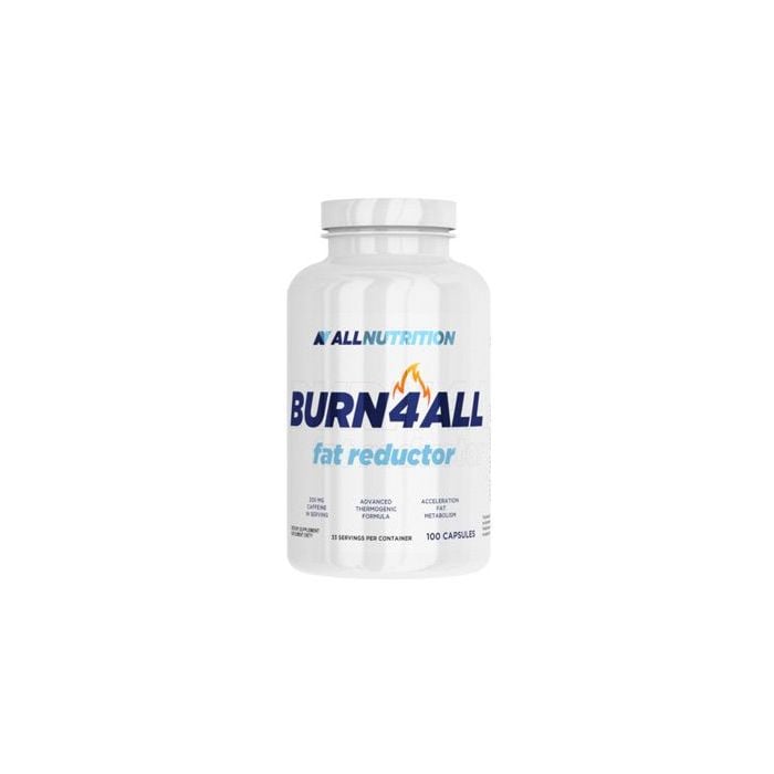 Το Burn4ALL πρόϊόν καύσης λίπους 100 kaps - All Nutrition