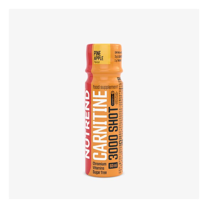 Carnitine 3000 Shot 60 ml - Nutrend 60 ml - Ανανάς
