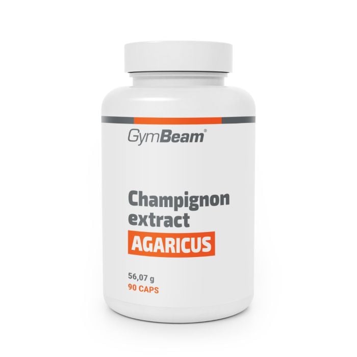Champignon extract (Agaricus) - GymBeam 90 caps