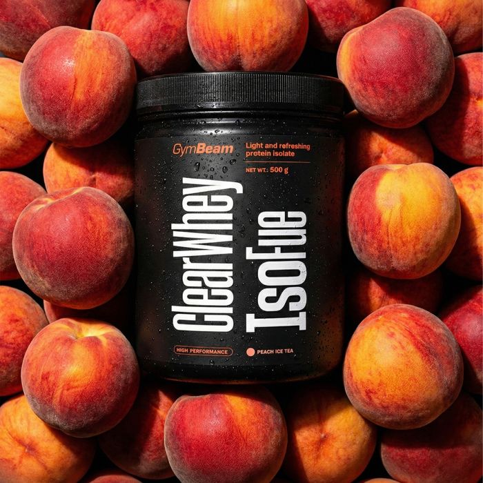 Clear Whey IsoFue - GymBeam 1000 g - Ice Tea Ροδάκινο