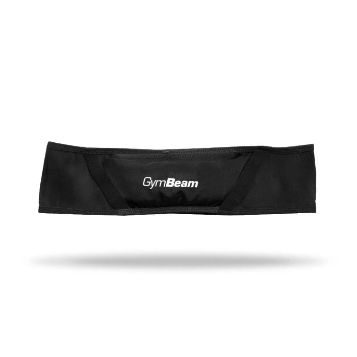 Compact Running Belt Black - GymBeam M