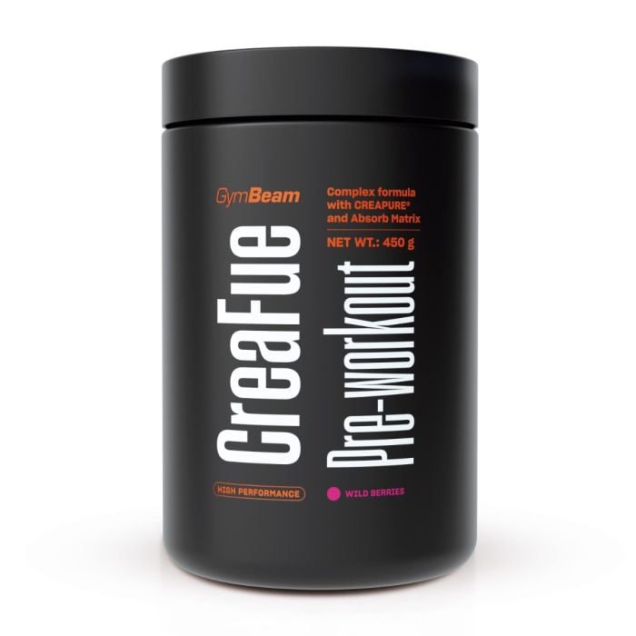 CreaFue Pre-workout - GymBeam 450 g - Wild Berries
