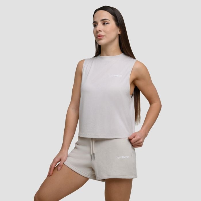 Γυναικείο Agile Tank Top Desert - GymBeam XS