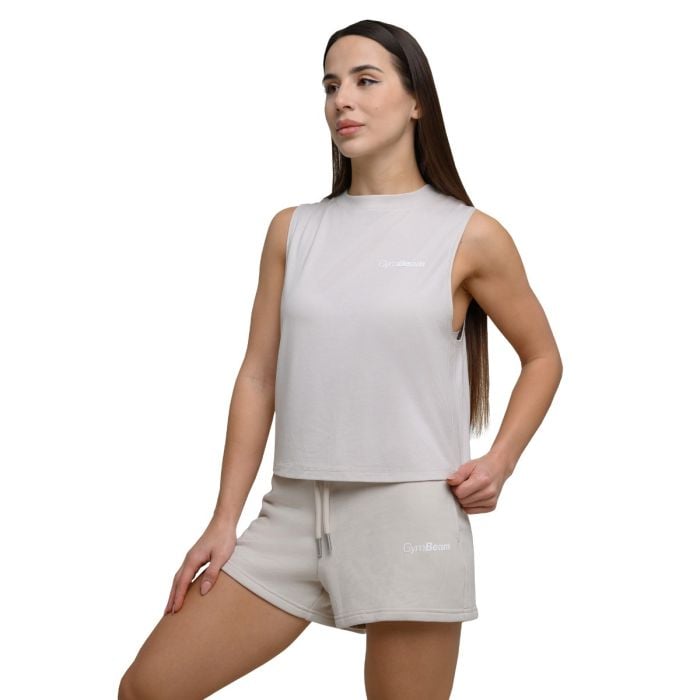 Γυναικείο Agile Tank Top Desert - GymBeam XS