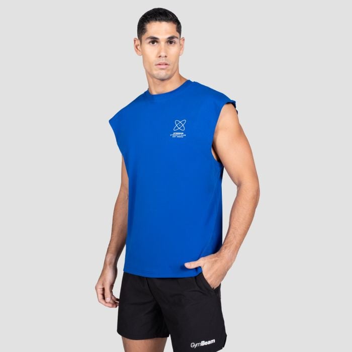 Discipline Tanktop Blue - GymBeam XL