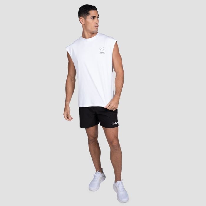 Discipline Tanktop White - GymBeam XL