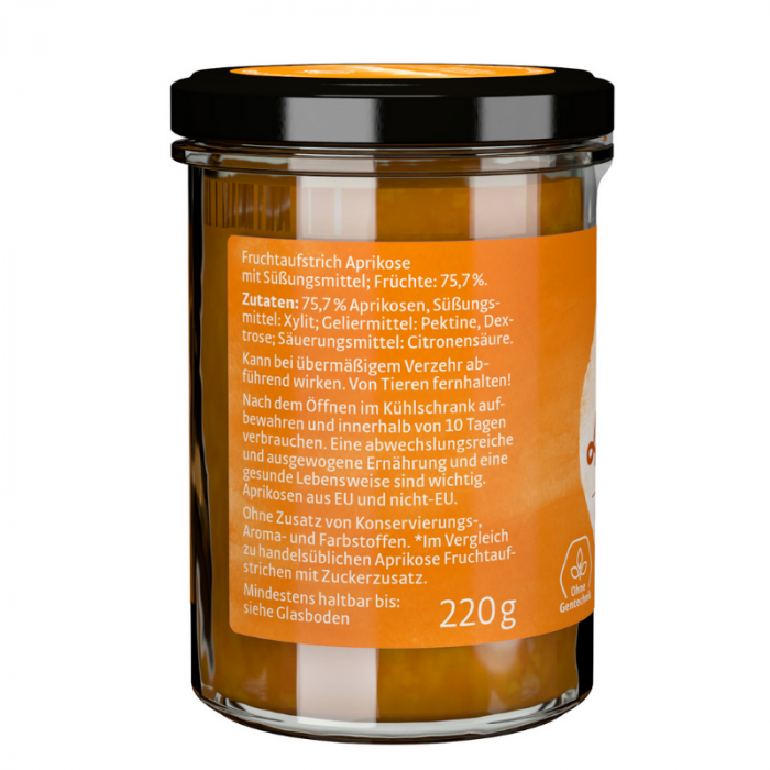 Μαρμελάδα Βερίκοκο - Xucker 220 g