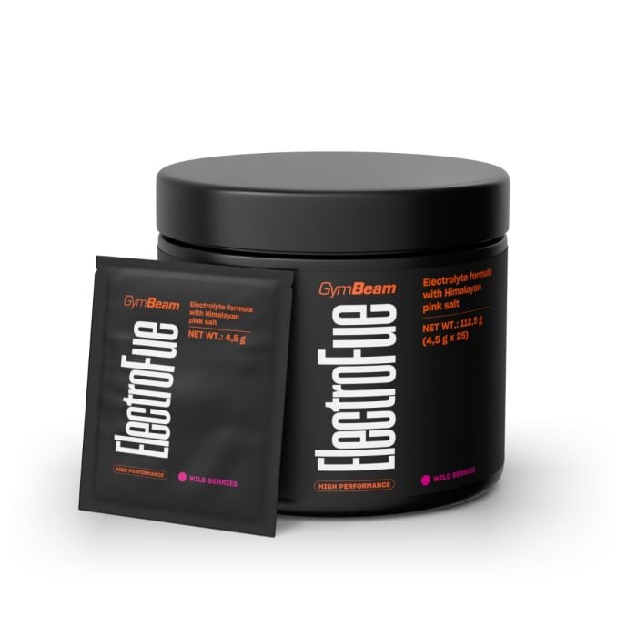 ElectroFue Packs - GymBeam 112,5 g - Πράσινο Μήλο