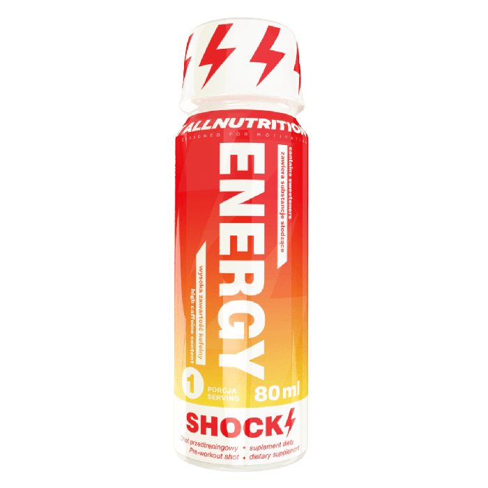 Προ-προπονητικό διεγερτικό σφηνάκι Energy Shock Shot των 80 ml 