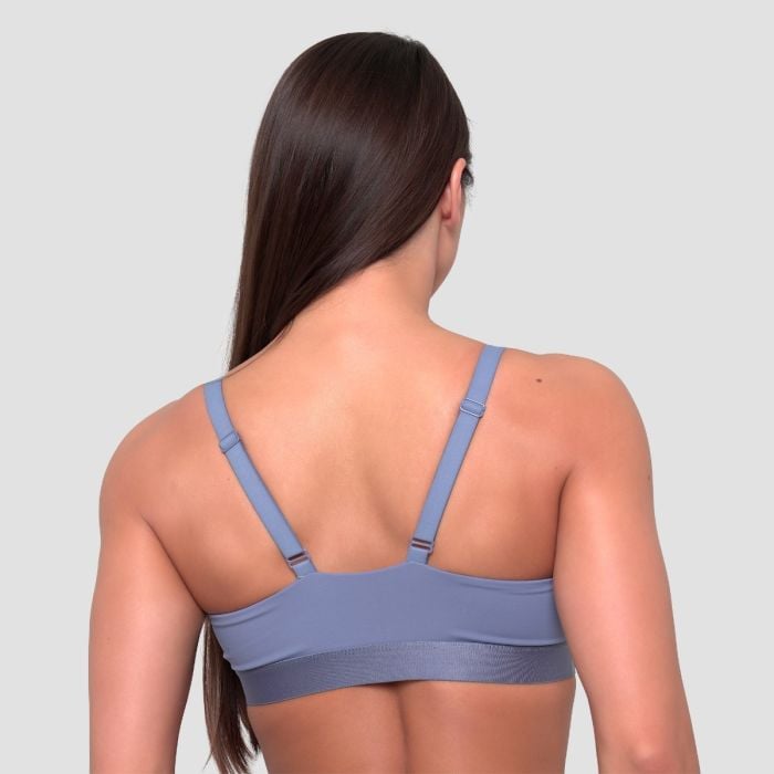 Essence String Sports Bra Denim Blue - GymBeam M