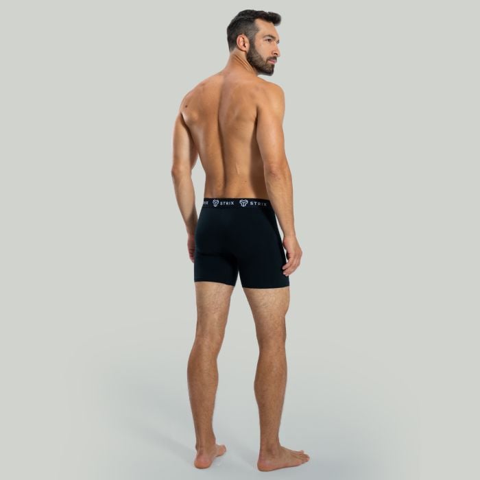 Ανδρικά Essential Boxers 2Pack Black- STRIX XL