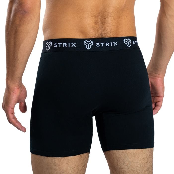 Ανδρικά Essential Boxers 2Pack Black- STRIX XL
