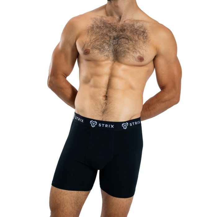 Ανδρικά Essential Boxers 2Pack Black- STRIX XL