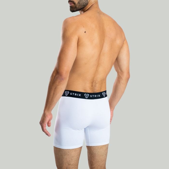 Ανδρικά Essential Boxers 2Pack White - STRIX XL