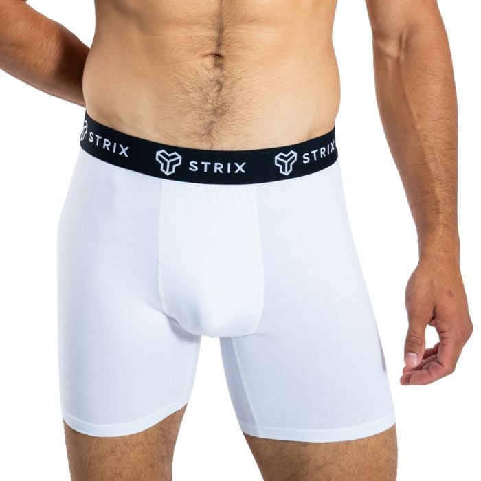 Ανδρικά Essential Boxers 2Pack White - STRIX XL