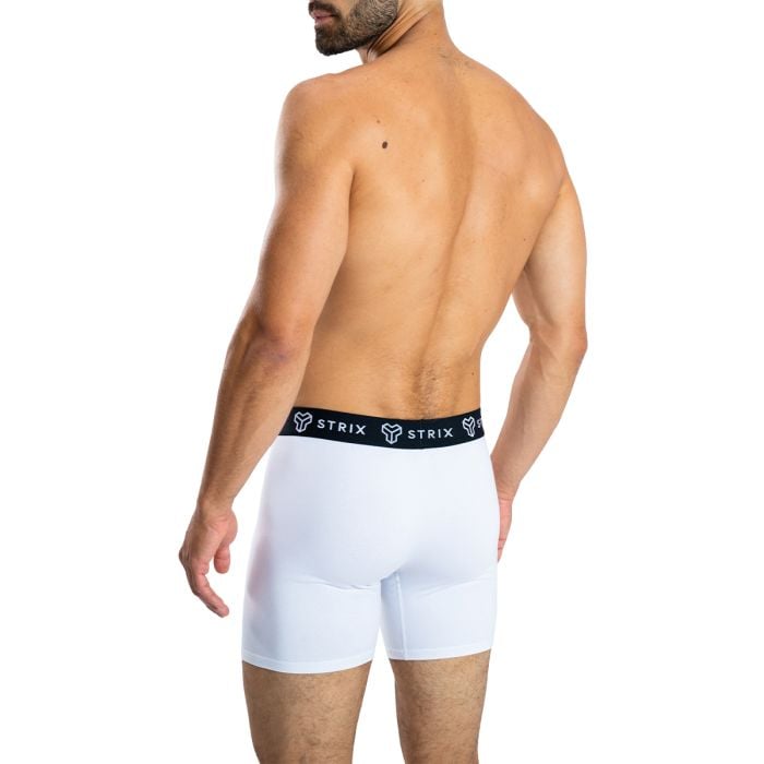 Ανδρικά Essential Boxers 2Pack White - STRIX XL