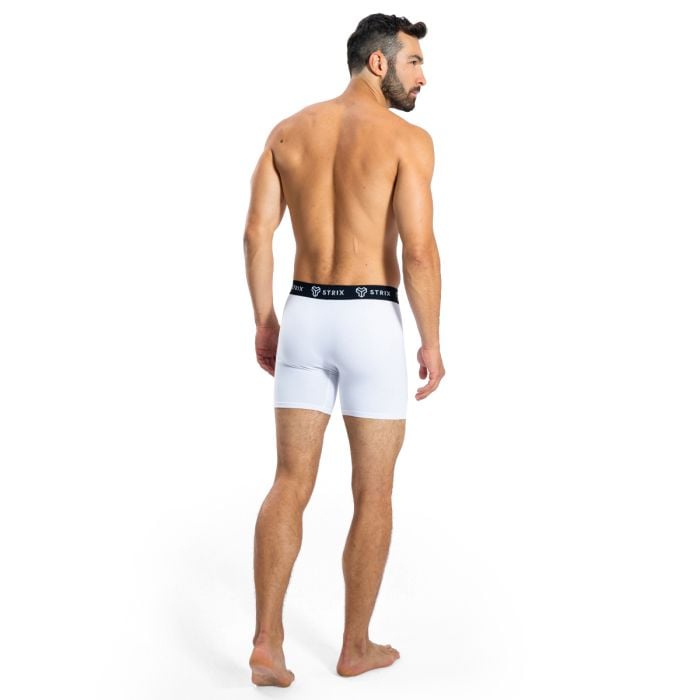Ανδρικά Essential Boxers 2Pack White - STRIX XL