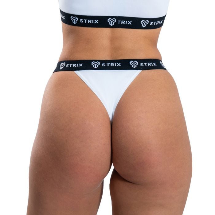 Essential Thongs 2Pack White- STRIX M