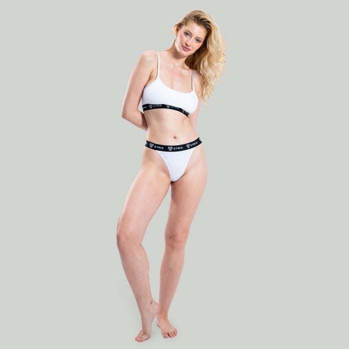 Essential Thongs 2Pack White- STRIX M