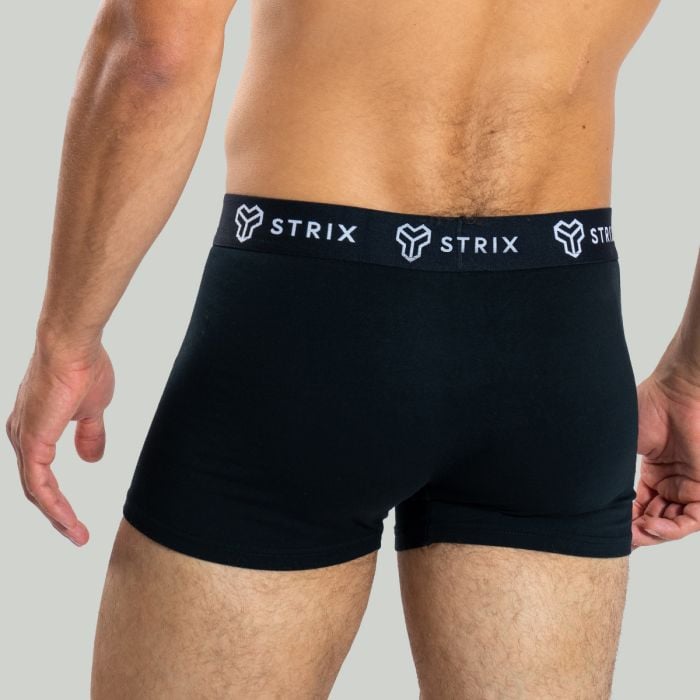 Ανδρικά Essential Trunks 2Pack Black - STRIX XL