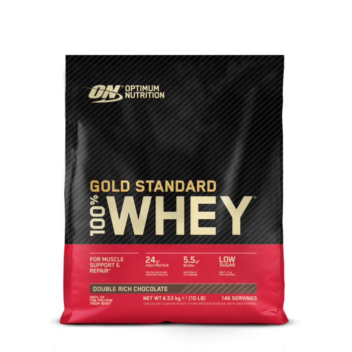 100% Whey Gold Standard - Optimum Nutrition 450 g - Διπλή Rich Σοκολάτα