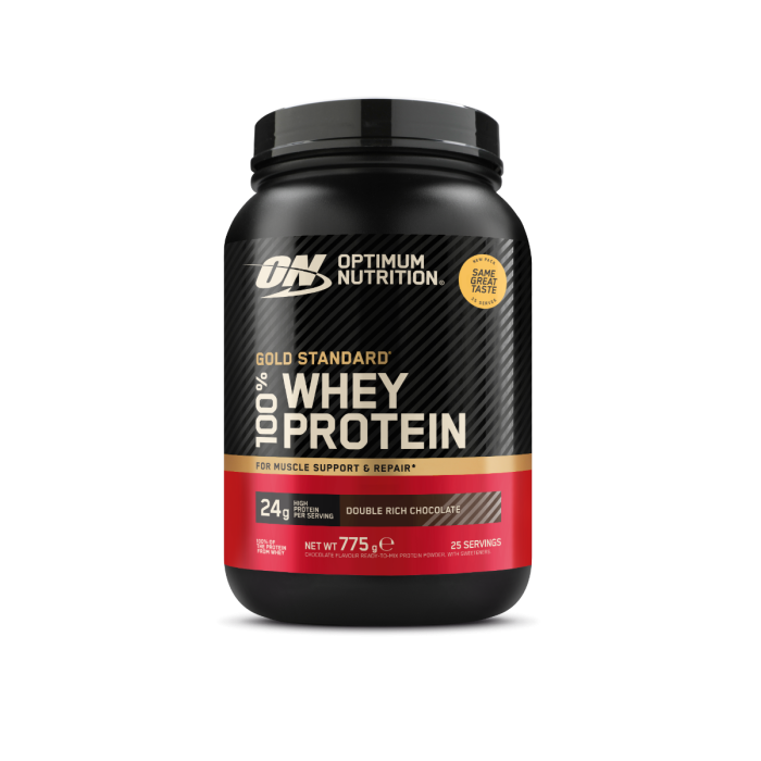 100% Whey Gold Standard - Optimum Nutrition + ΔΩΡΑ 768 g - Διπλή Rich Σοκολάτα