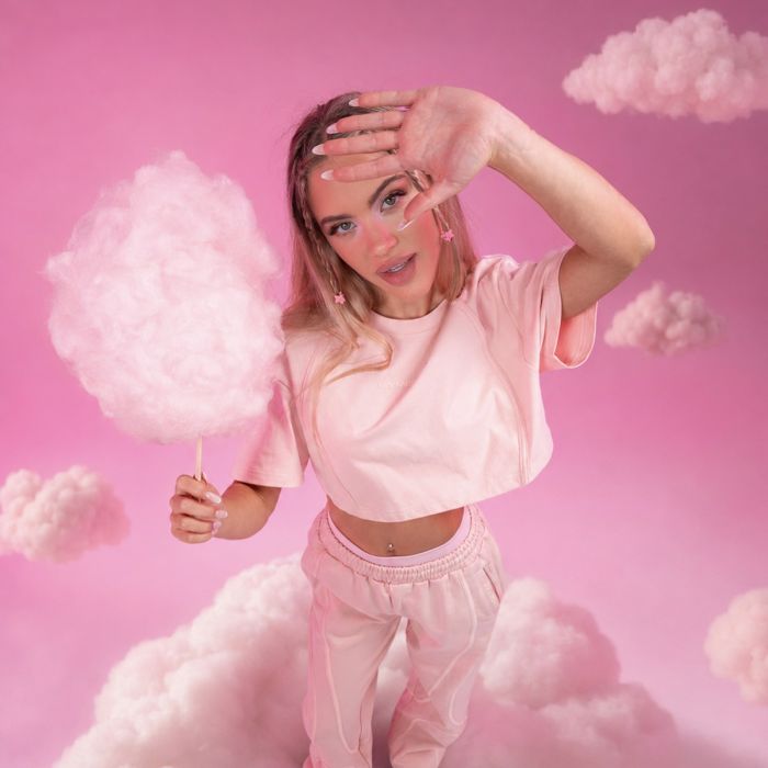 Γυναικείο Mochi Cropped T-Shirt Pink - GymBeam S