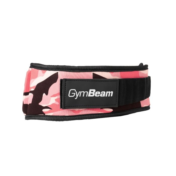 Γυναικεία Ζώνη Προπόνησης Pink Camo - GymBeam S
