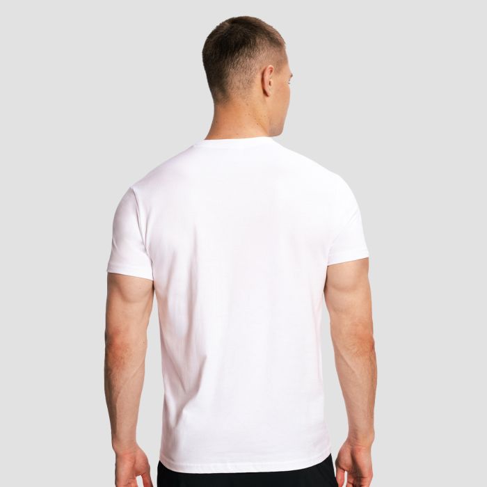 Fitness T-Shirt White - GymBeam XL