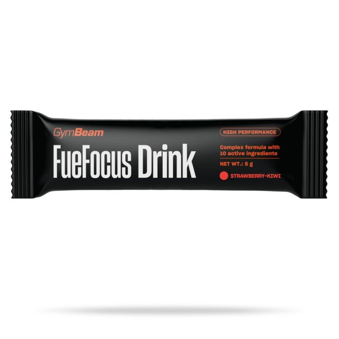 Δείγμα FueFocus Drink - GymBeam 5 g - Φράουλα - Ακτινίδιο