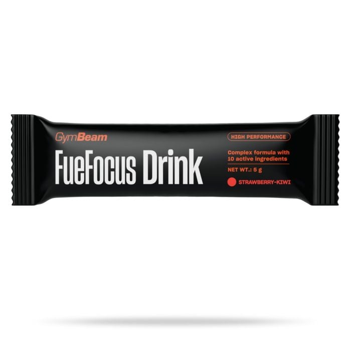 Δείγμα FueFocus Drink - GymBeam 5 g - Φράουλα - Ακτινίδιο