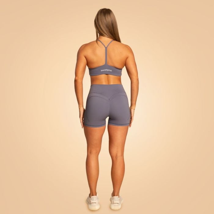 Grace Sports Bra Granite - BeastPink S