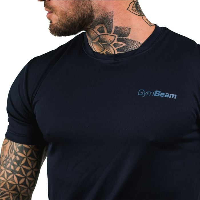 Ανδρικό T-Shirt TRN Navy - GymBeam M