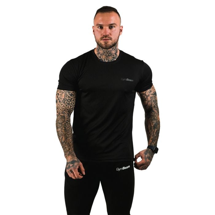 Ανδρικό T-shirt TRN Black - GymBeam M