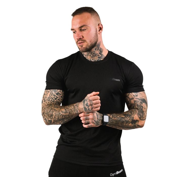 Ανδρικό T-shirt TRN Black - GymBeam M