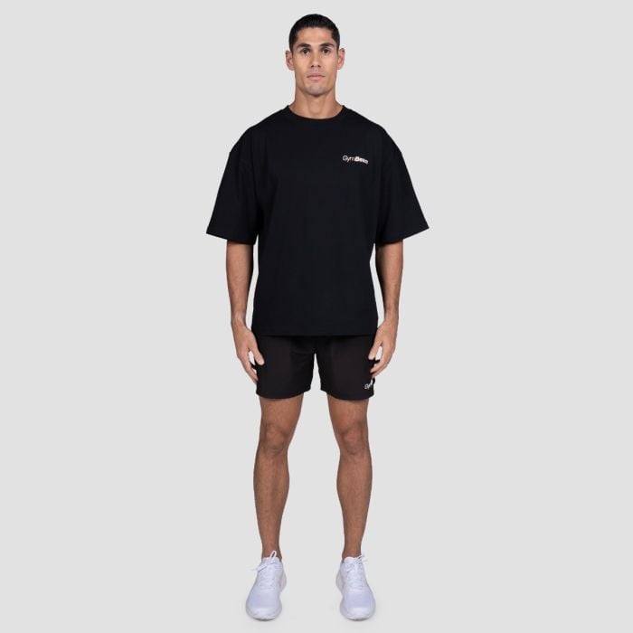 GymRat T-shirt Black - GymBeam XL