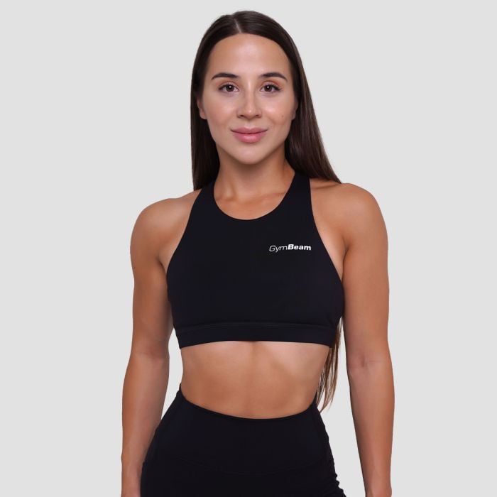 Ignite Sports Bra Black - GymBeam M