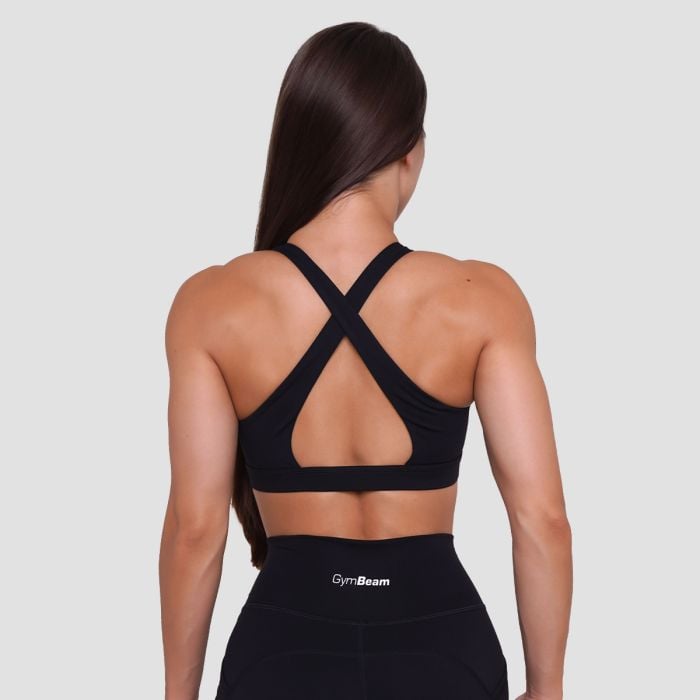 Ignite Sports Bra Black - GymBeam M