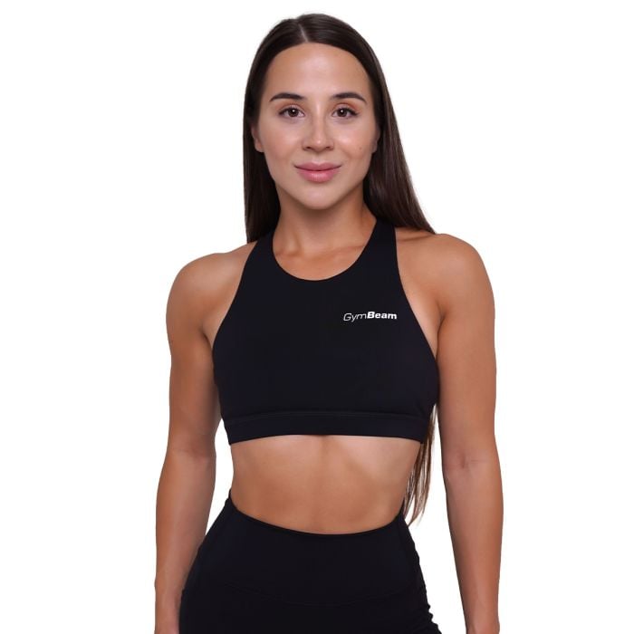 Ignite Sports Bra Black - GymBeam M