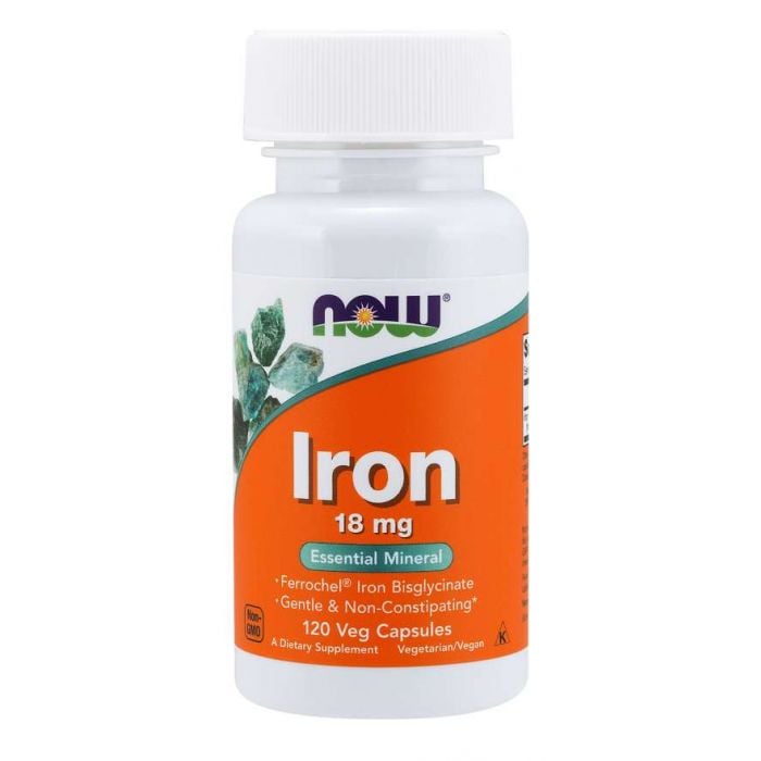 Iron 18 mg - NOW Foods
