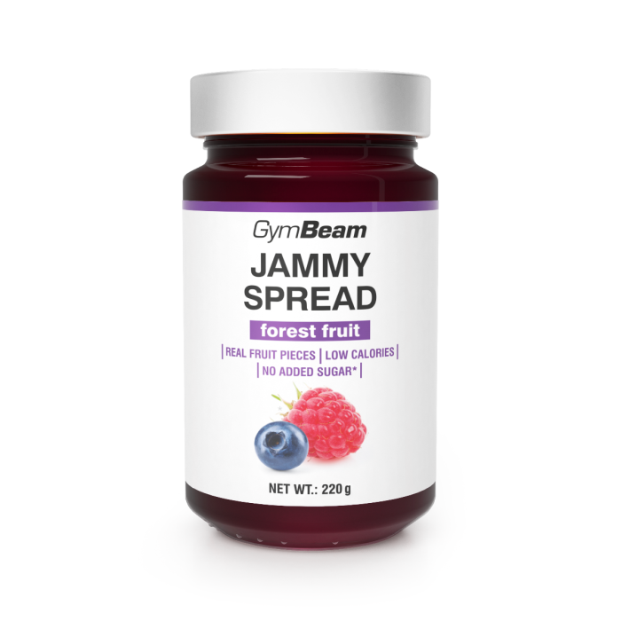 Jammy Spread - GymBeam 220 g - Φράουλα