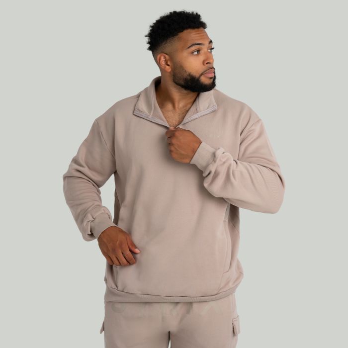 Φούτερ Taupe - STRIX L