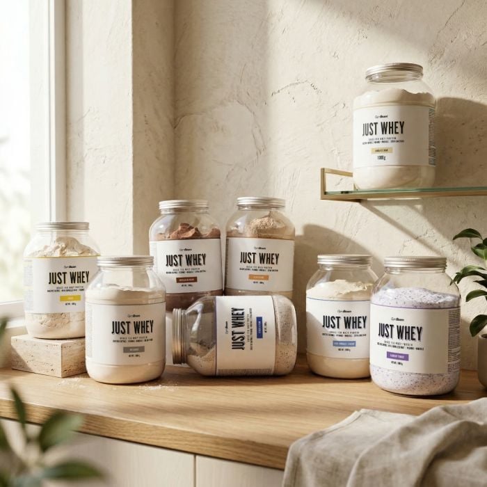Just Whey Grass-Fed Πρωτεΐνη  – GymBeam 1000 g - Μιλκσεικ Σοκολάτας  - 00