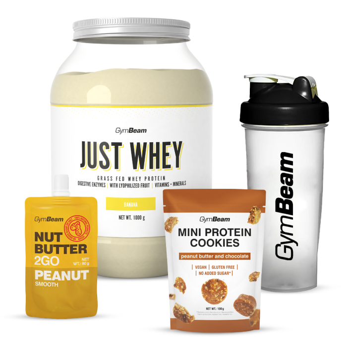 Just Whey Grass-Fed Πρωτεΐνη  – GymBeam 1000 g - Μιλκσεικ Σοκολάτας  - 00