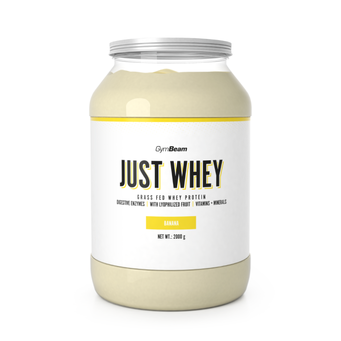 Just Whey Grass-Fed Πρωτεΐνη  – GymBeam 1000 g - Μιλκσεικ Σοκολάτας  - 00